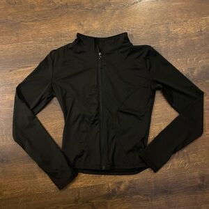 Black Zip-Up Jacket